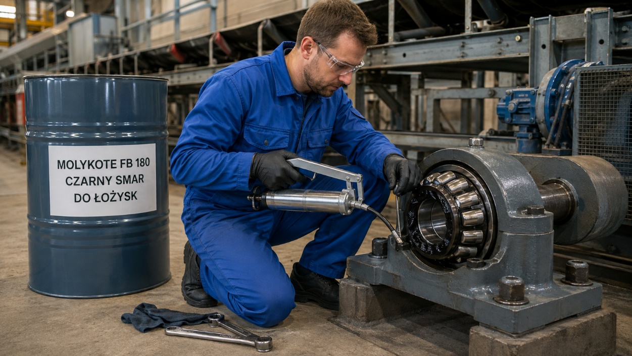 Czarny smar do łożysk – MOLYKOTE® FB 180 Grease