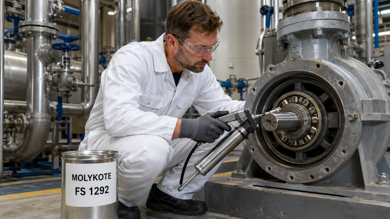 Fluorosilikonowy smar do łożysk odporny na paliwa i chemikalia – MOLYKOTE® FS 1292 Grease