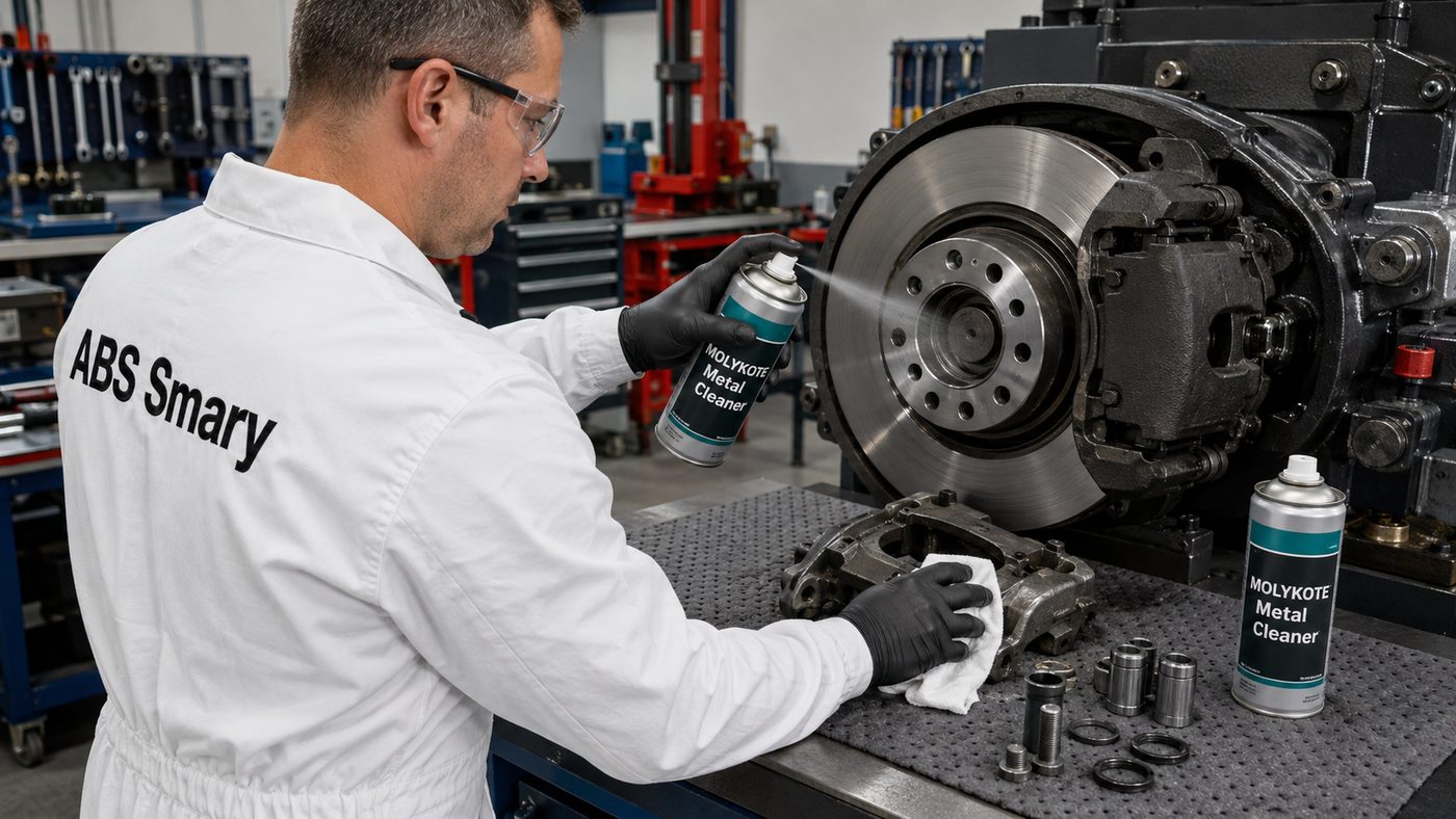 Szybkoschnący preparat rozpuszczalnikowy przeznaczony do czyszczenia i odtłuszczania metalowych części – MOLYKOTE® Metal Cleaner Spray