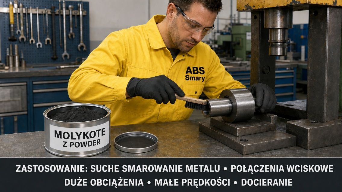 Suchy smar MoS₂ do ekstremalnych obciążeń – MOLYKOTE® Z Powder