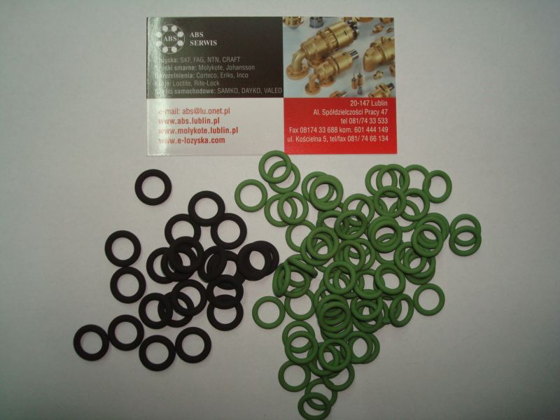 Oringi teflonowe - PTFE (Politetrafluoroetylen) 